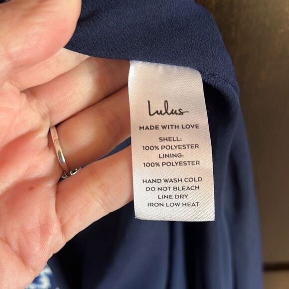 Lulus Summer's End Rust Orange Floral Print High-Low Maxi Wrap Dress Medium - Picture 4 of 4